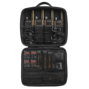 Maleta Motorola T82 Extreme con 4 walkies
