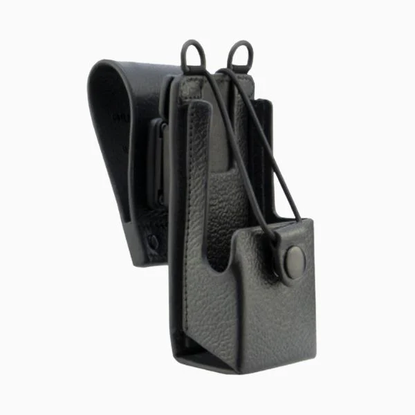 Funda de cuero Motorola PMLN8435 clip 3"